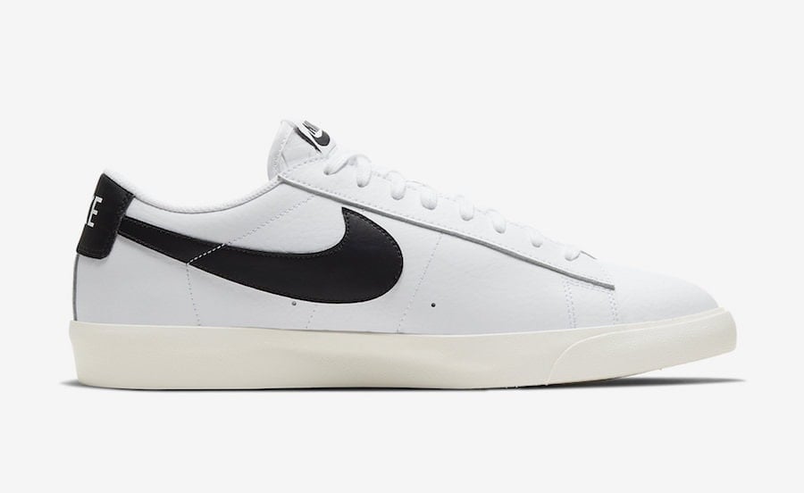 Nike Blazer Low Leather White Black CI6377-101