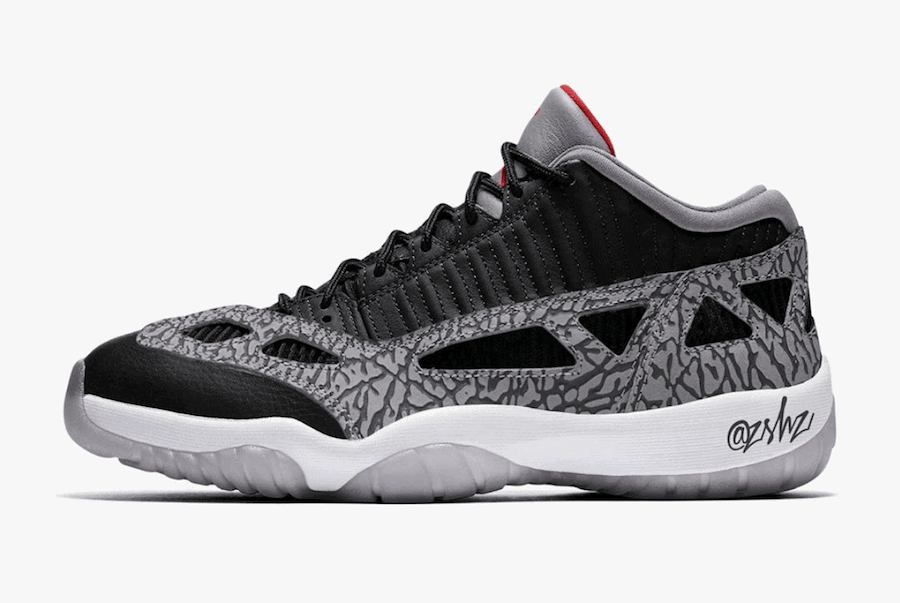 Air Jordan 11 Low IE “Black Cement”