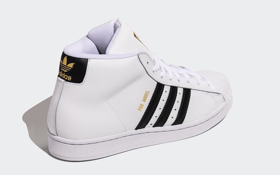 adidas Pro Model Og White Black Gold FV5722