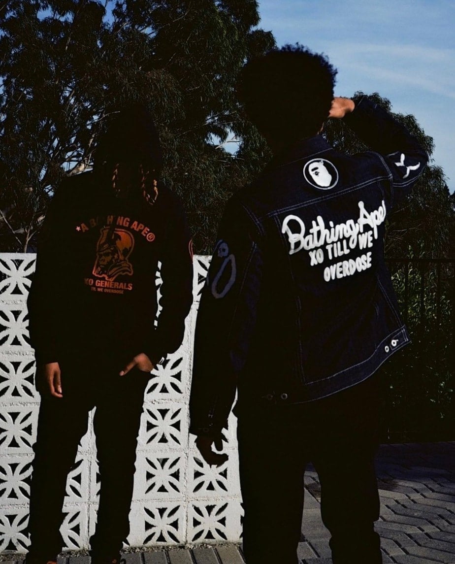 BAPE taps The Weekend with an XO Collection