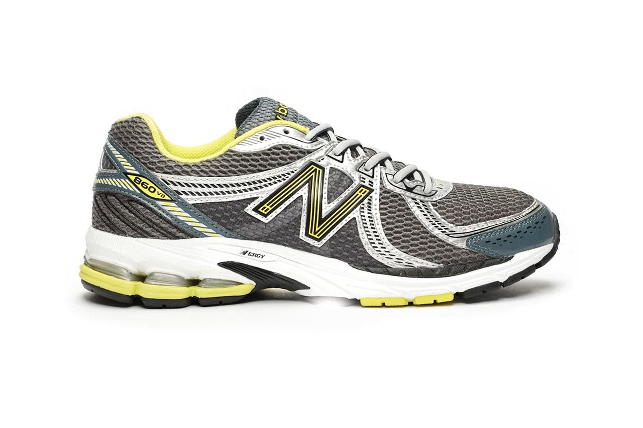 New Balance 860 V2 Grey Yellow Silver Black Release Information