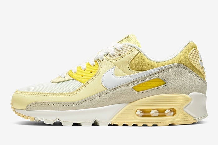 Nike Air Max 90 Lemon CW2654-700 Medial Side Shot