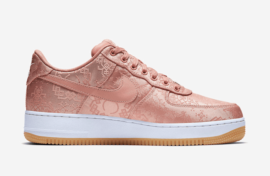 Official Images of the Clot x Nike Air Force 1 “Rose Gold”