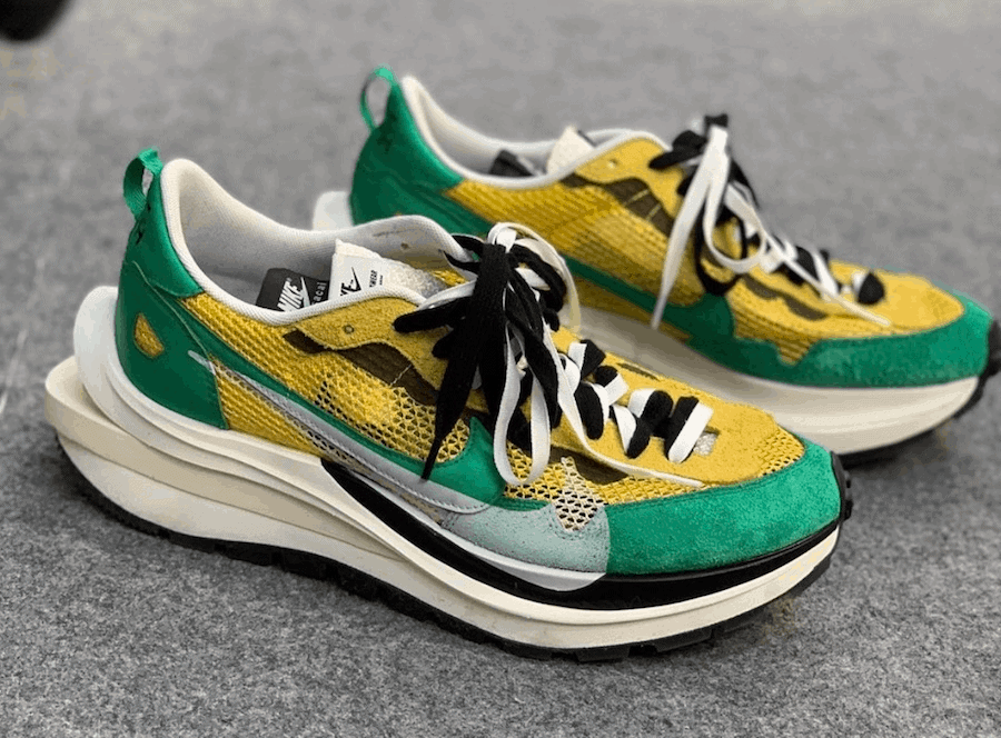Sacai x Nike VaporWaffle “Villain Red” Official Images