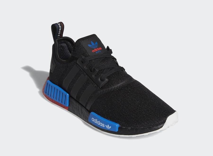 adidas Nmd R1 Core Black Lush Red FX4355