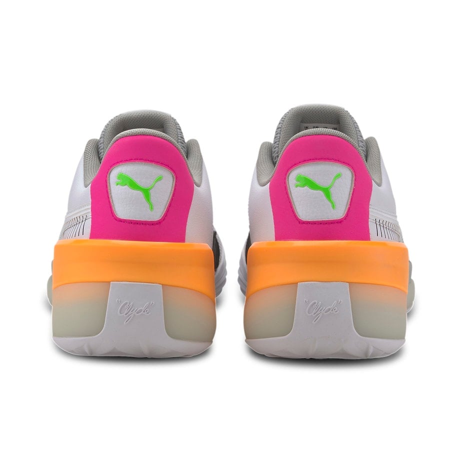 Puma Clyde Hardwood Retro Orange Pop