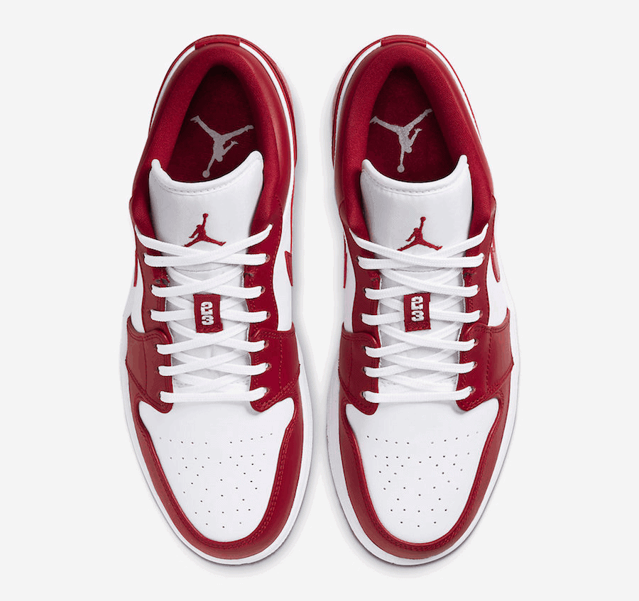 Official Images of the Air Jordan 1 Low “Gym Red”