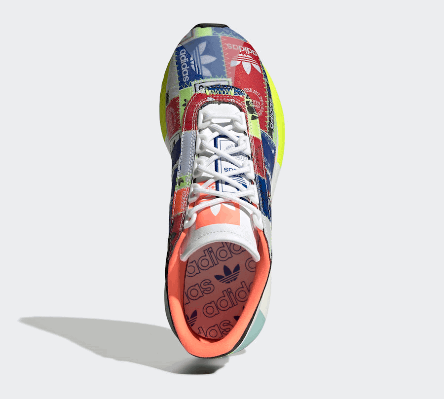 Check out this adidas SL Andridge that Shows off a Multicolor Trefoil Design
