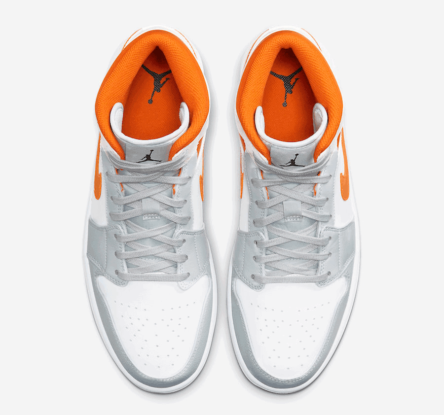 This Air Jordan 1 Mid Opts for Starfish Orange