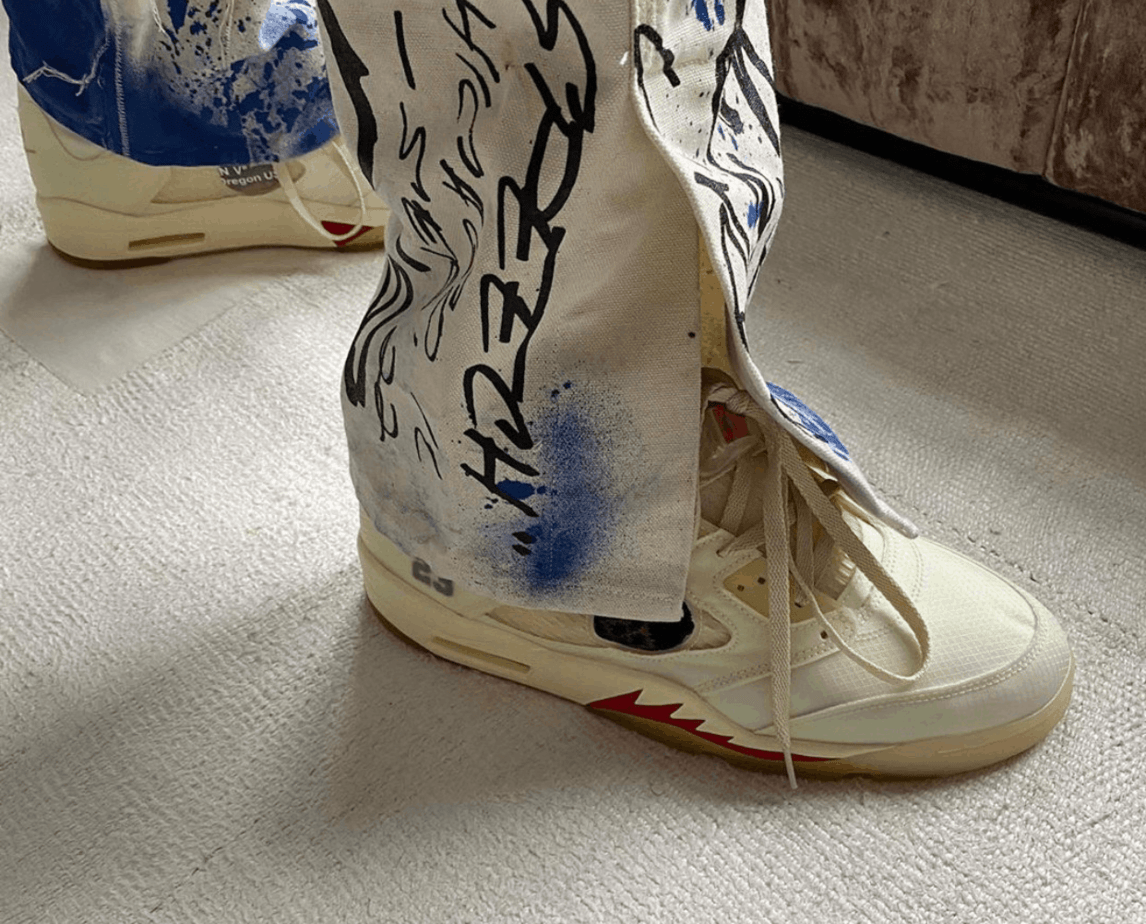 How to Buy the Off-White x Air Jordan 5 “Sail” Collection