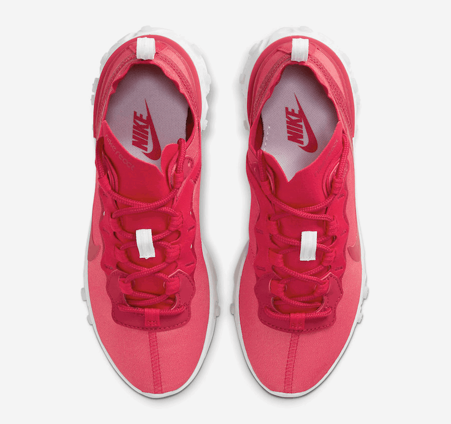 Nike React Element 55 Arrives with a Red Theme Perfect for February