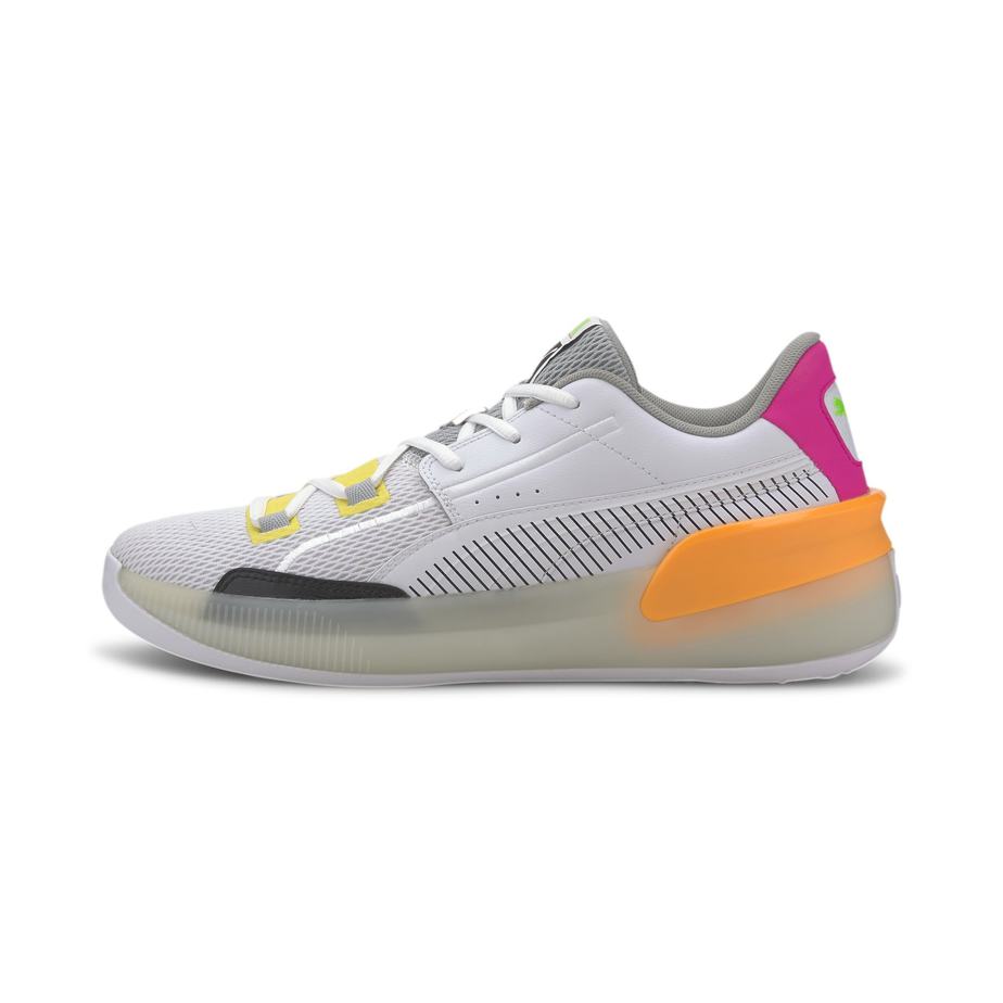 Puma Clyde Hardwood Retro Orange Pop