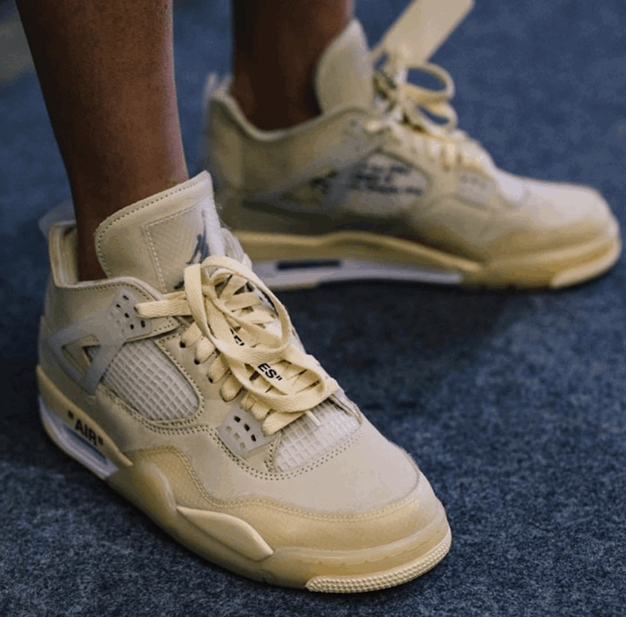 Off-White Air Jordan 4 “Sail”