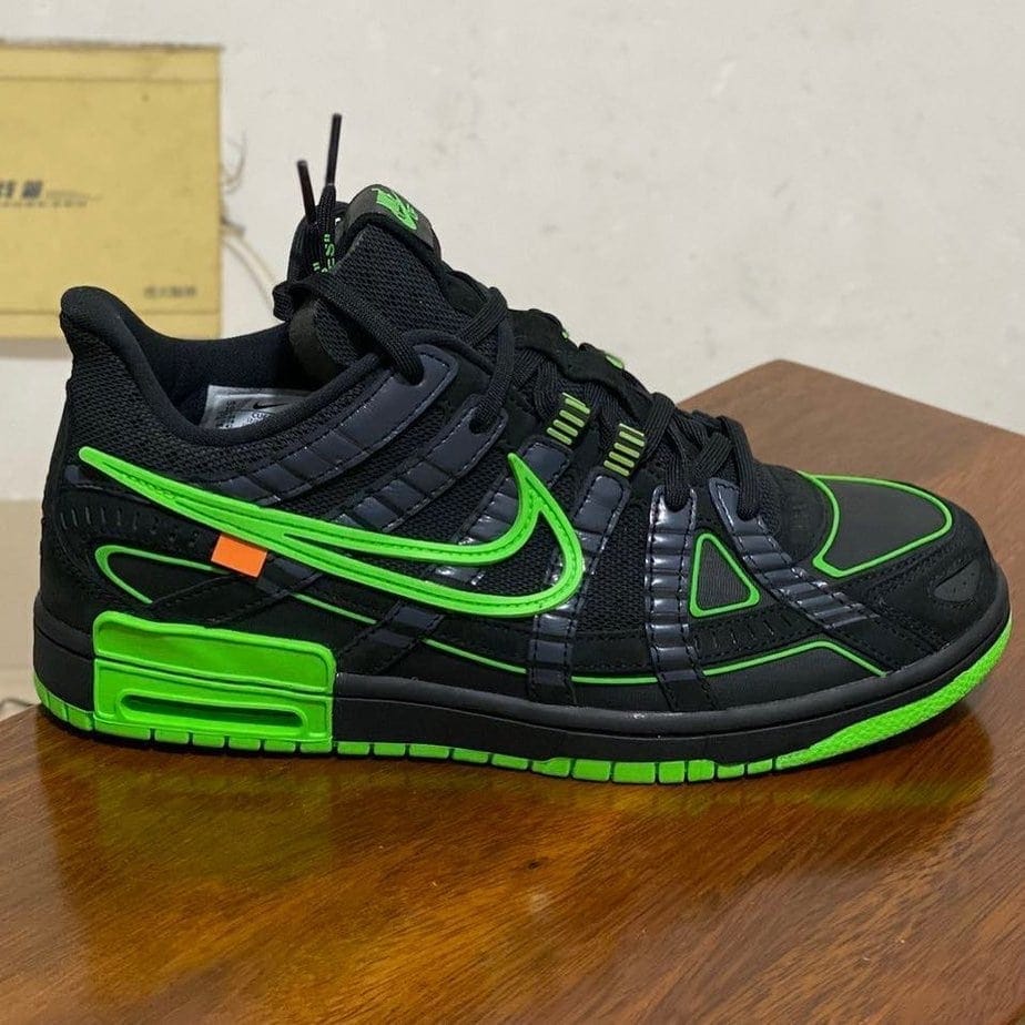 Off-White X Nike Air Rubber Dunk “green Strike”