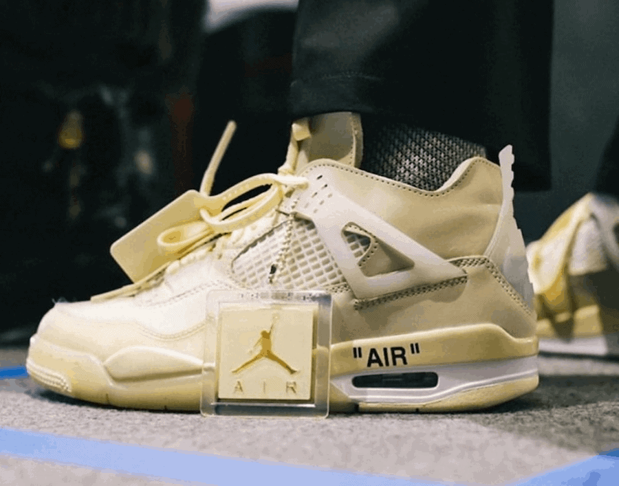 Off-White Air Jordan 4 “Sail”