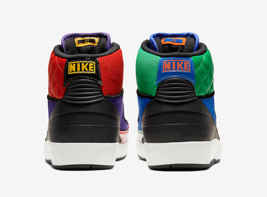 Official Images of the Air Jordan 2 “Multicolor”