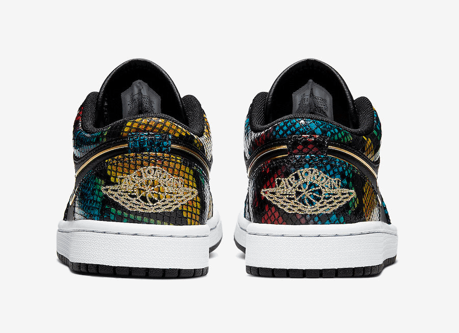 Air Jordan 1 Low “Multicolored Snakeskin”