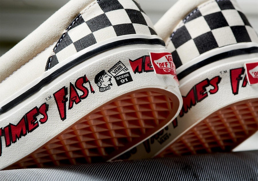 Vans Checkerboard Slip On Fast Times