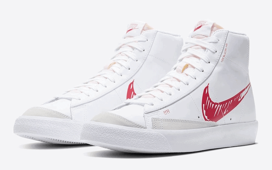 Nike adds Illustrated Motifs to the Blazer Mid “Sketch Pack”