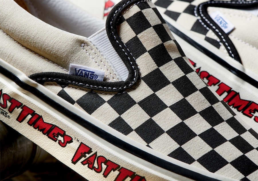 Vans Checkerboard Slip On Fast Times