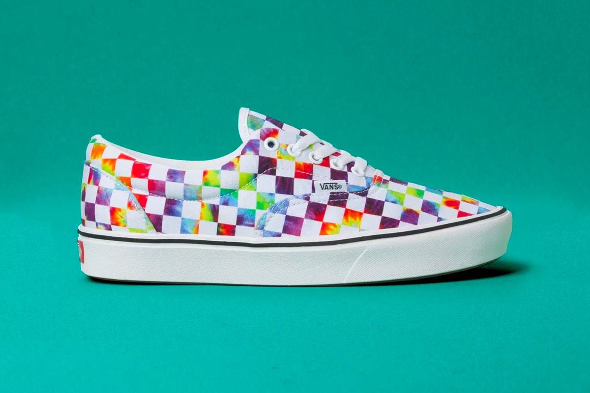 Vans Comfycush Old Skool Tie Dye Checker