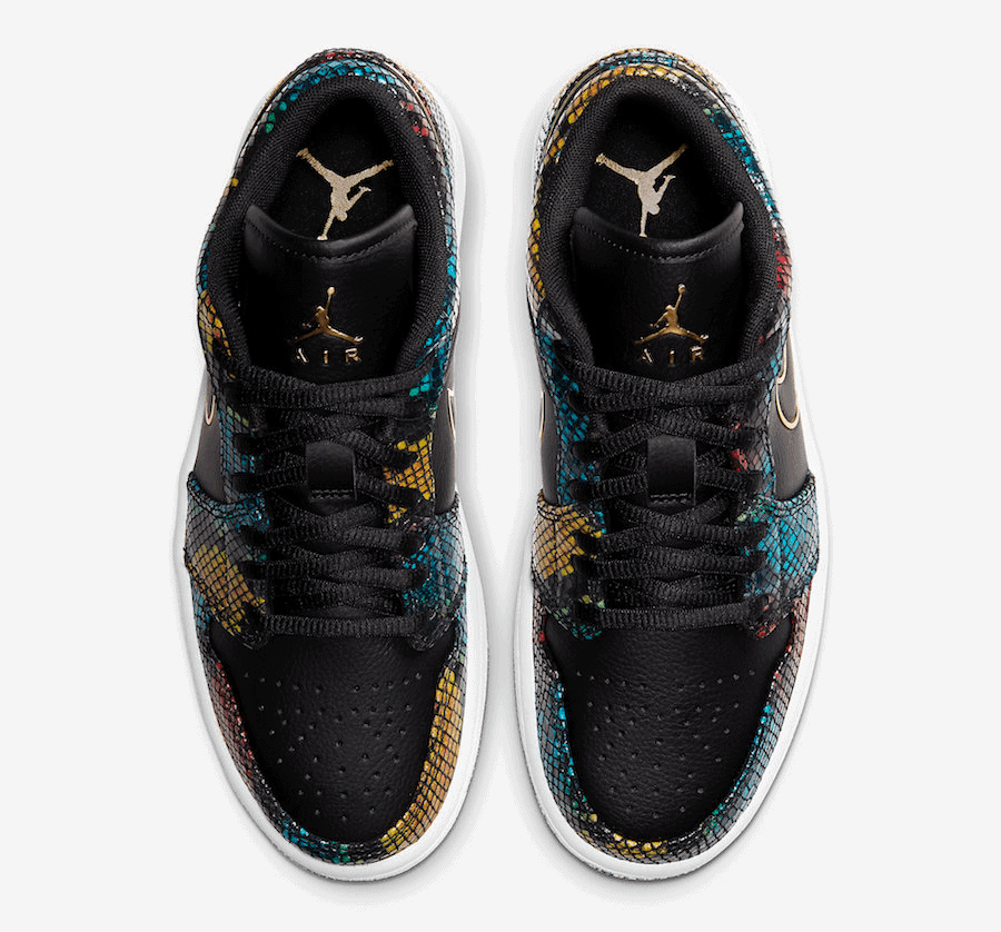 Air Jordan 1 Low “Multicolored Snakeskin”