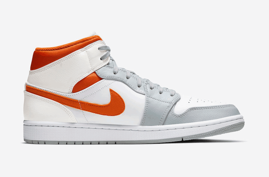 This Air Jordan 1 Mid Opts for Starfish Orange
