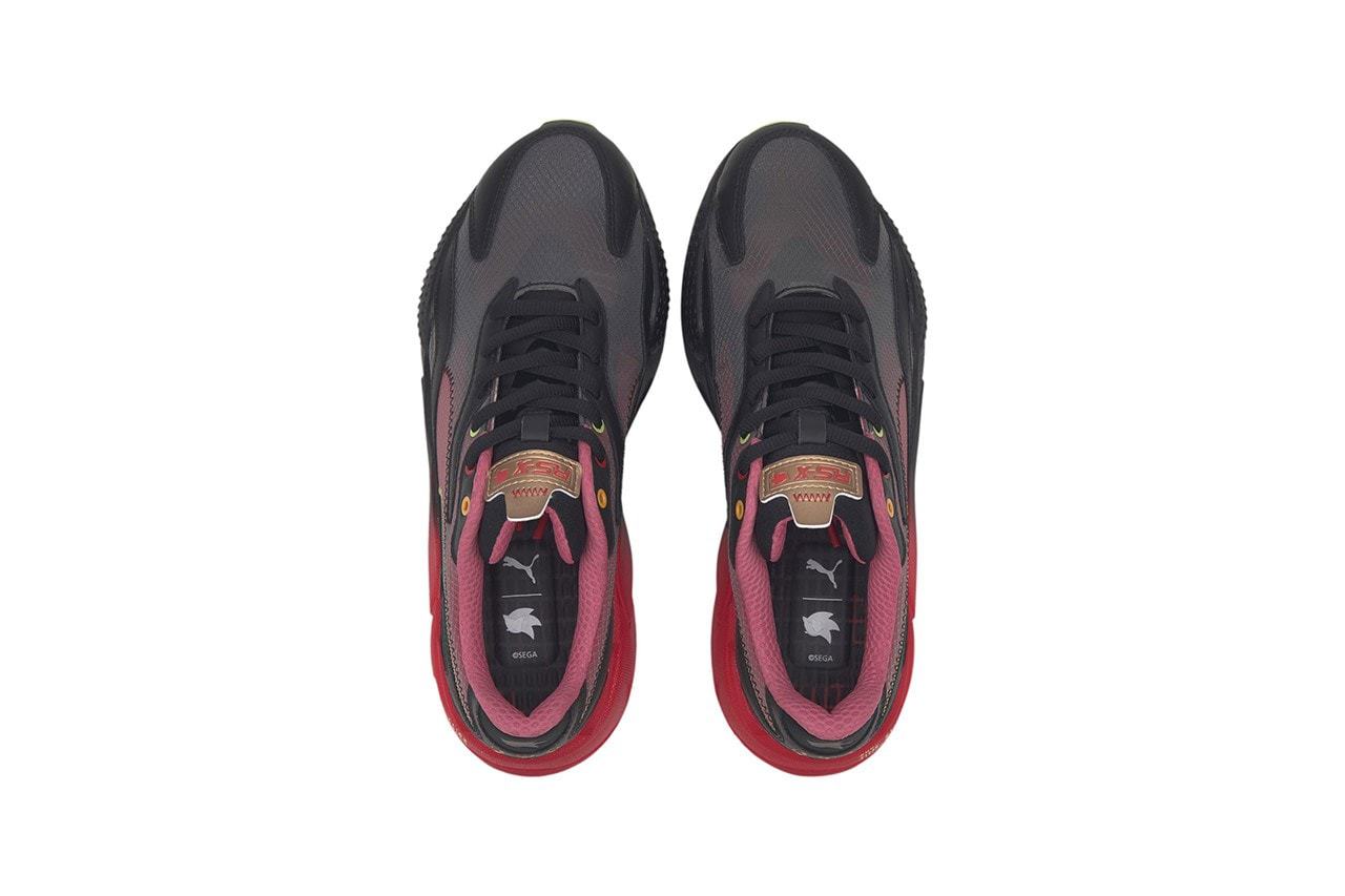 Sonic Puma Rs X3 Doctor Eggman High Risk Red Black Fade Gold Rings Sneaker Release