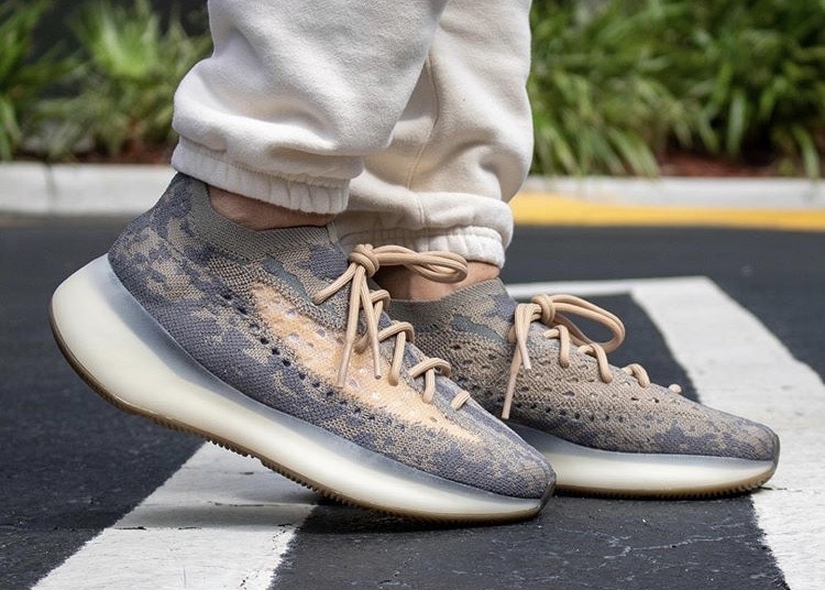 On-Foot Look at the adidas Yeezy Boost 380 Mist