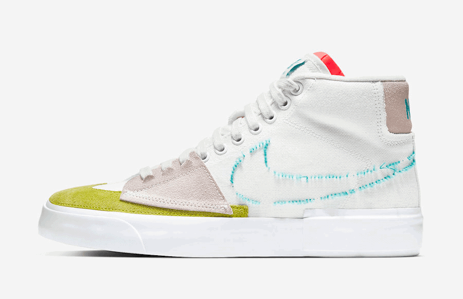 Nike SB Blazer Mid Edge Releasing this Spring in Orange Aqua