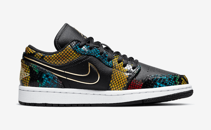 Air Jordan 1 Low “Multicolored Snakeskin”