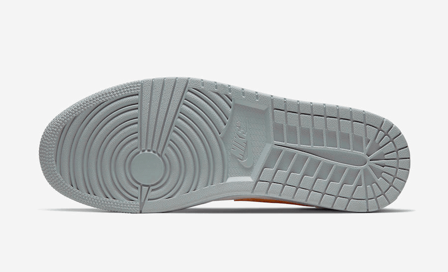 This Air Jordan 1 Mid Opts for Starfish Orange