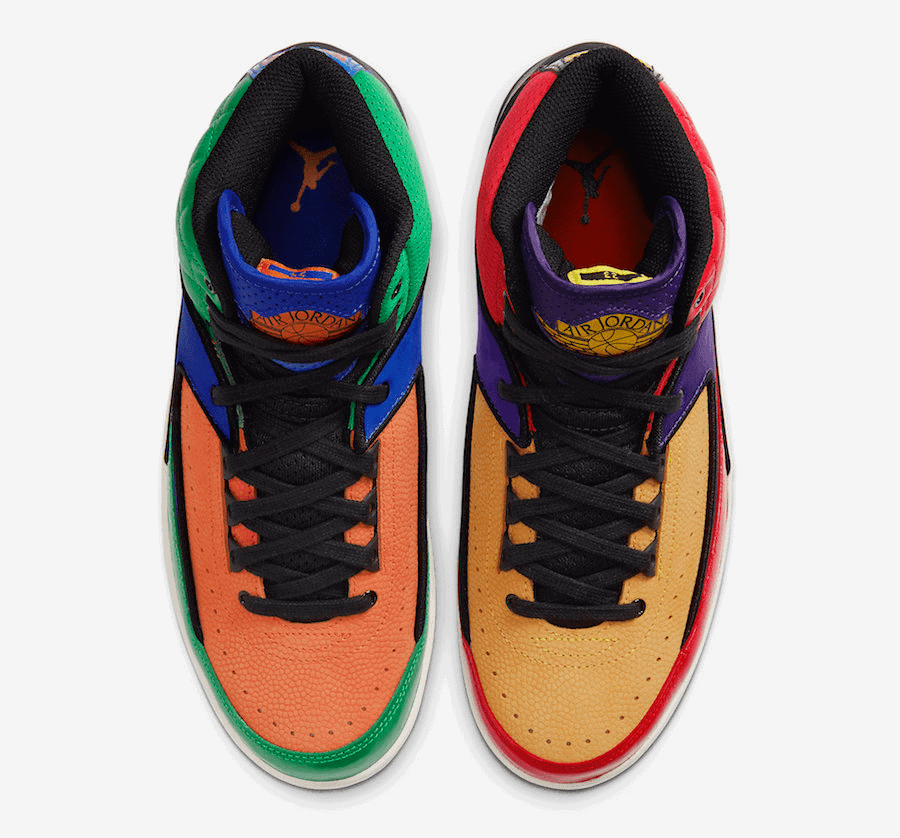 Official Images of the Air Jordan 2 “Multicolor”