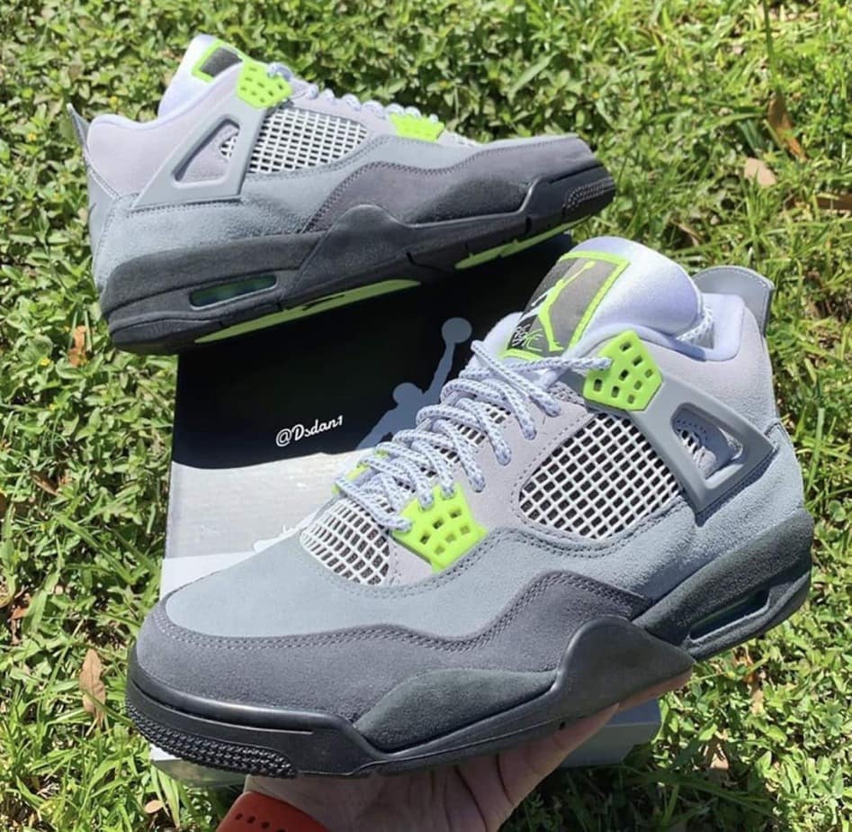 Air Jordan 4 Se "neon Air Max 95