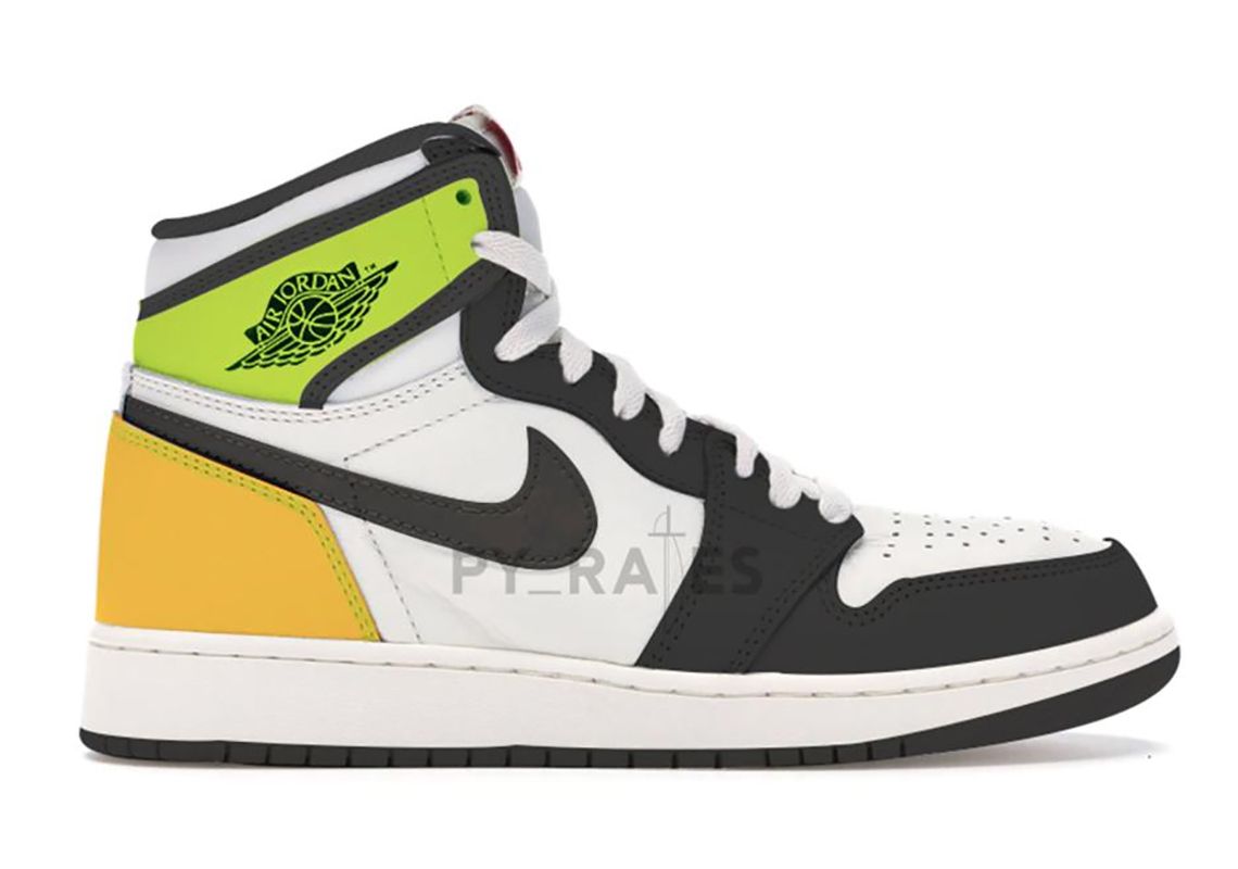 Jordan 1 High University Gold Volt 2021