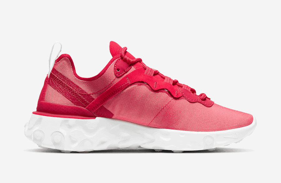 Nike React Element 55 Arrives with a Red Theme Perfect for February