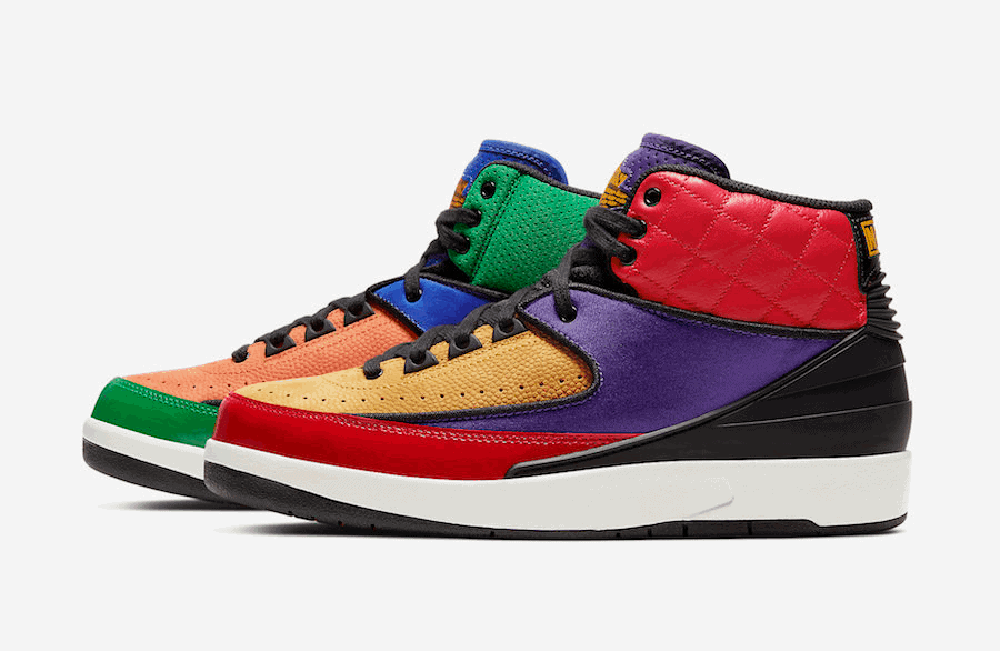 Official Images of the Air Jordan 2 “Multicolor”