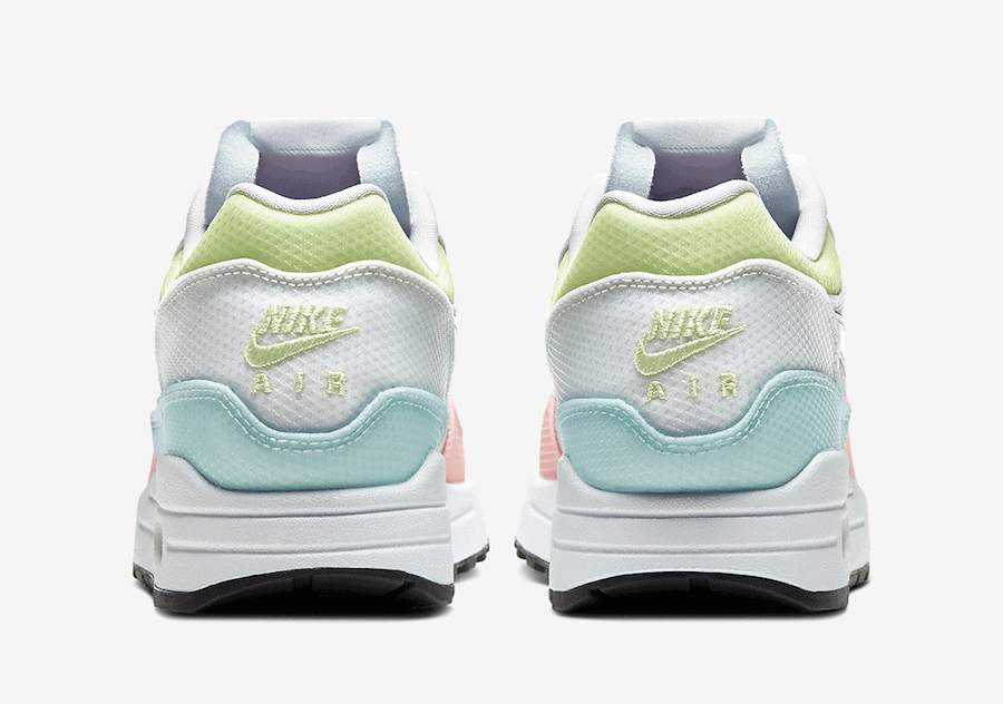 Nike Air Max 1 with Iridescent Swoosh and Pastel Overlays