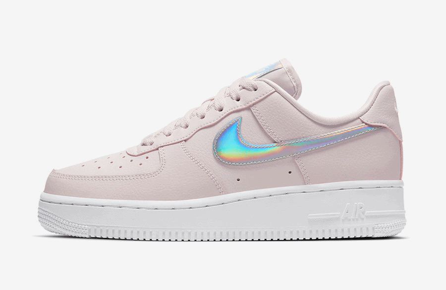 Pink Iridescent Floods the Nike Air Force 1 Low