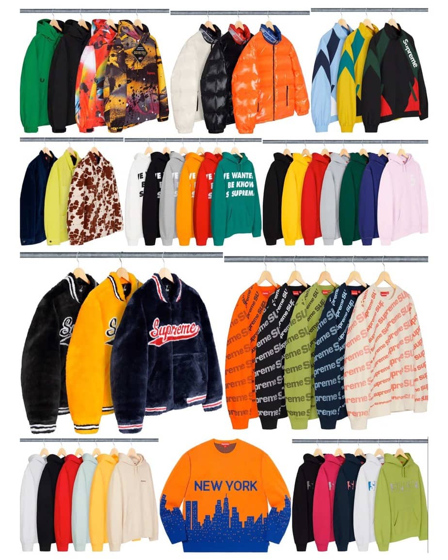 Supreme SS20 Week 1 Droplist