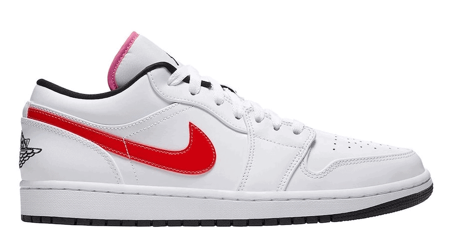 Multicolored Swooshes Shine on this Air Jordan 1 Low