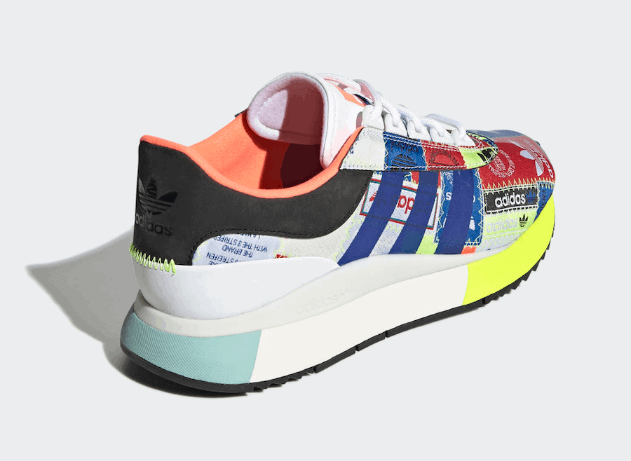 Check out this adidas SL Andridge that Shows off a Multicolor Trefoil Design