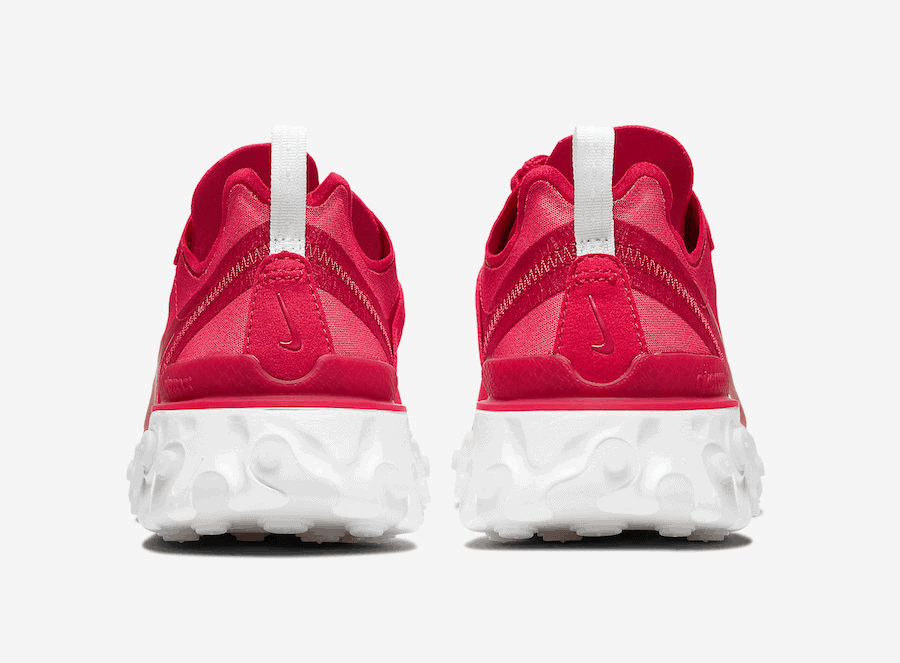 Nike React Element 55 Arrives with a Red Theme Perfect for February