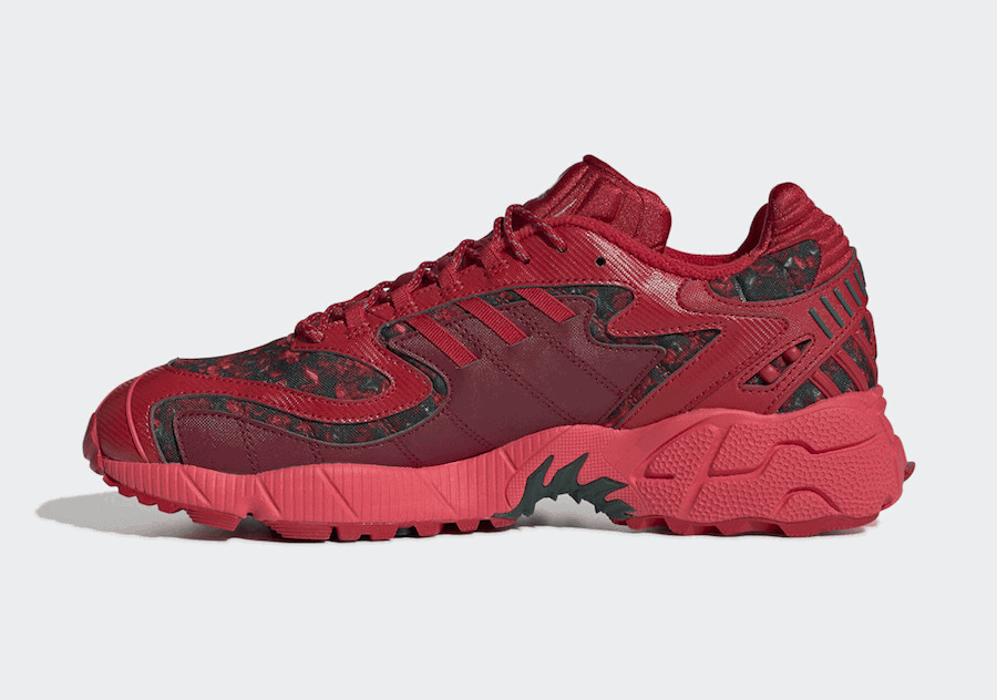Roses Blossom on this new adidas Torsion TRDC