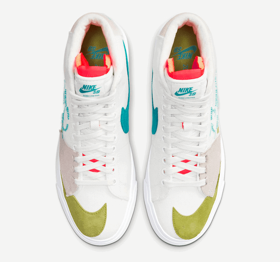 Nike SB Blazer Mid Edge Releasing this Spring in Orange Aqua
