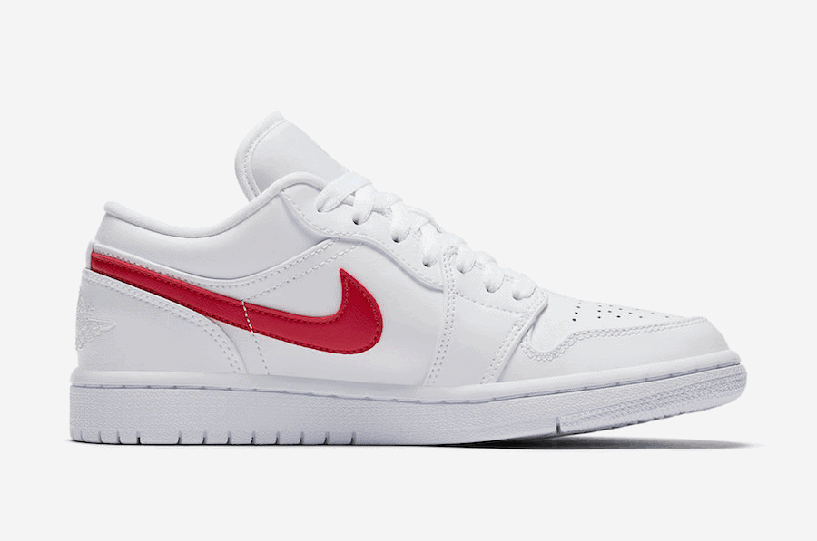 Official Images of the Air Jordan 1 Low “University Red”