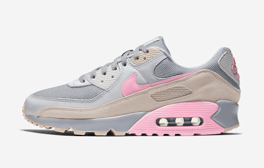 Nike Air Max 90 Releasing in Wolf Grey and Pink