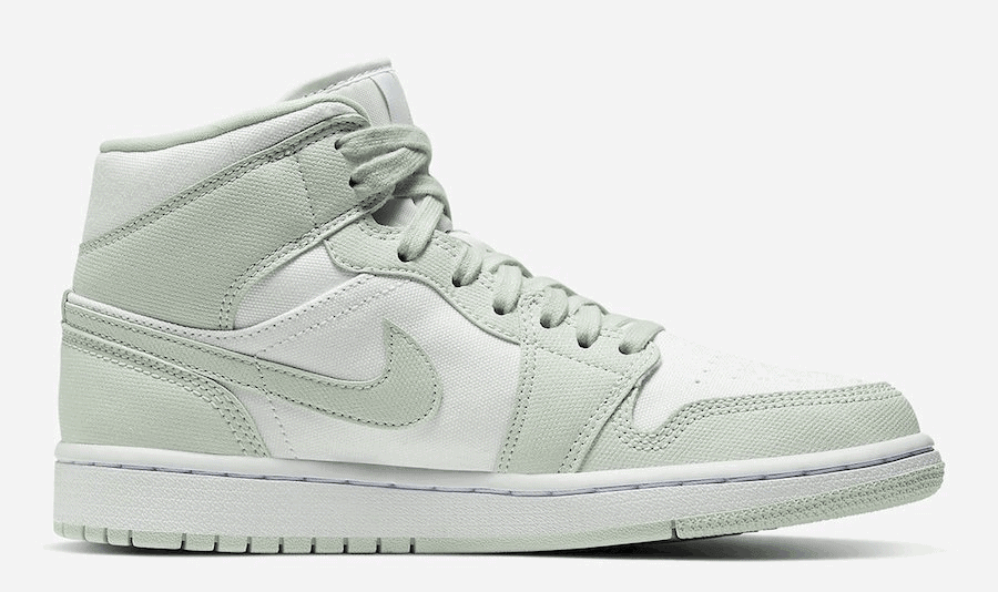 Air Jordan 1 Mid Takes on “Spruce Aura”