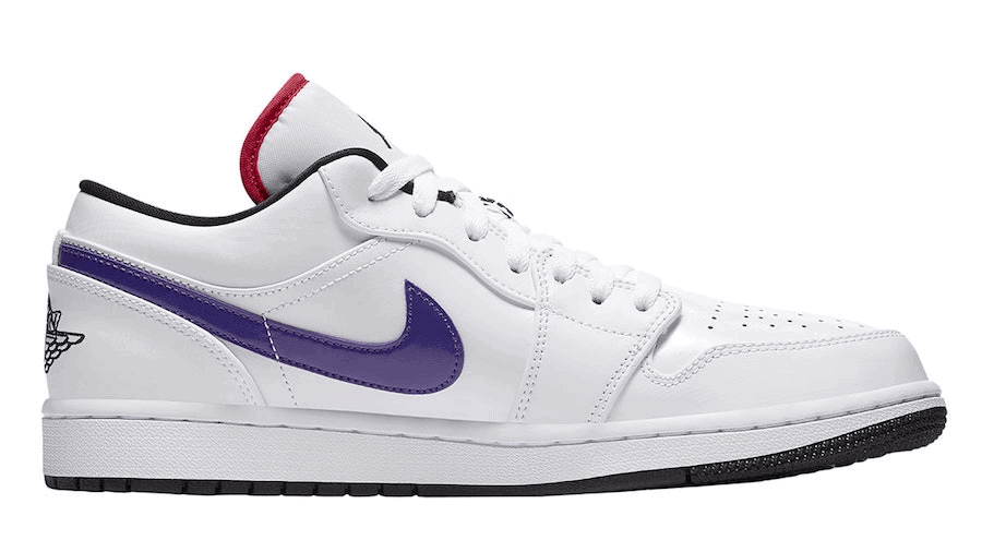 Multicolored Swooshes Shine on this Air Jordan 1 Low