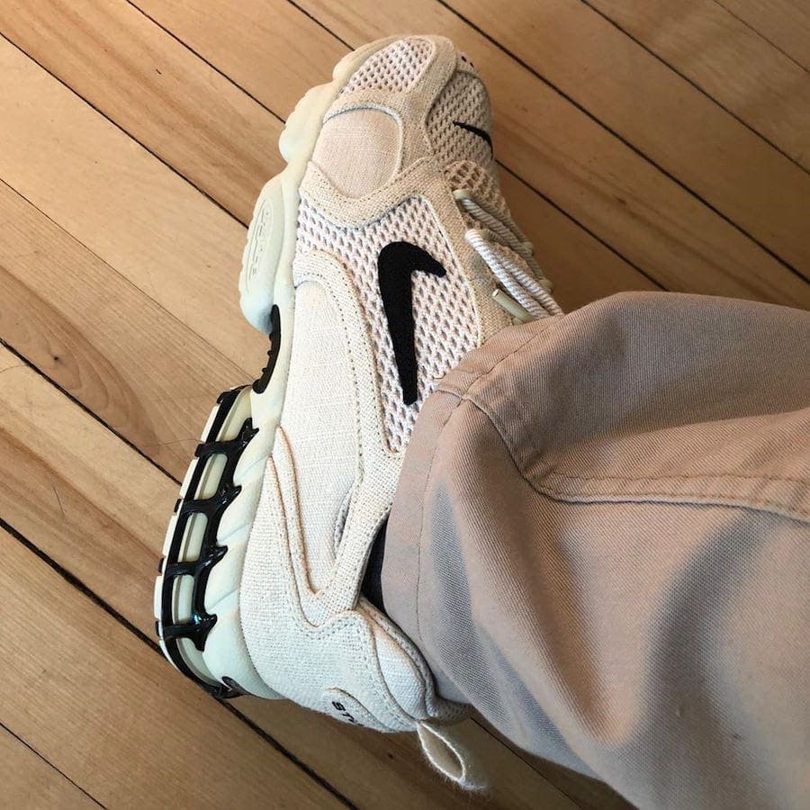 Stussy Nike Air Zoom Spiridon Caged Fossil